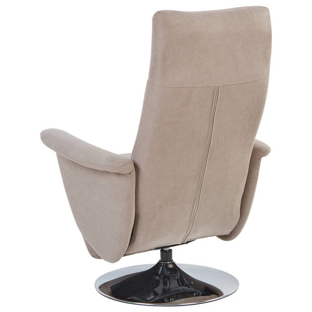 Beliani PRIME - TV-fauteuil-Beige-Polyester