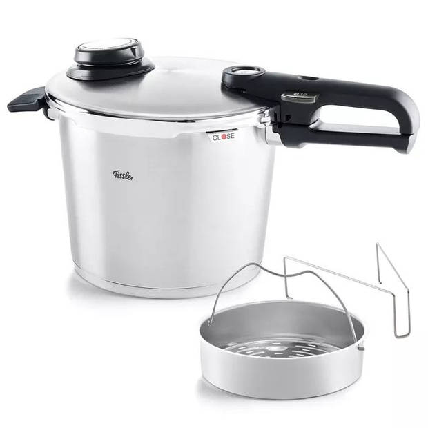 Fissler Vitavit Premium Snelkookpan met Inzet, 6L