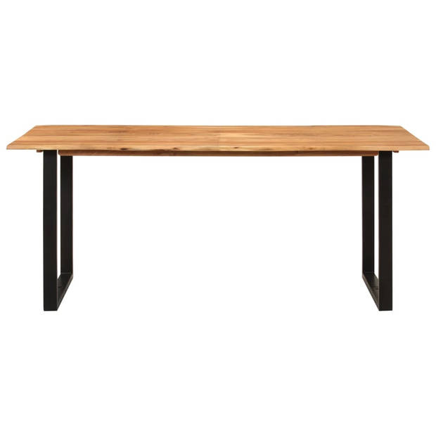 vidaXL Eettafel 180x90x76 cm massief acaciahout