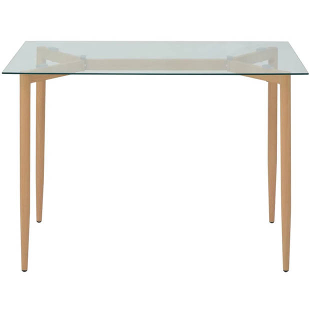 vidaXL Eettafel 118x68x75 cm