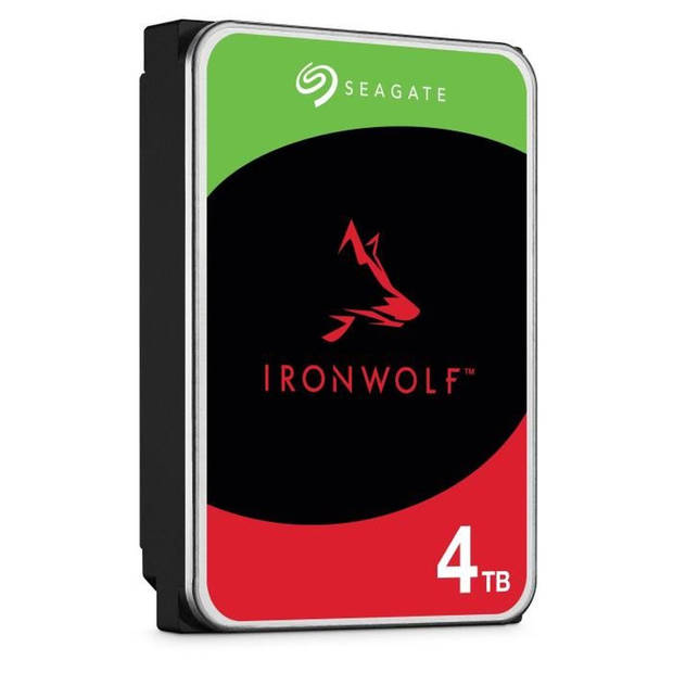 Seagate - Interne harde schijf - Ironwolf NAS - 4to - 3,5 - 5400 tpm (ST4000VN006)