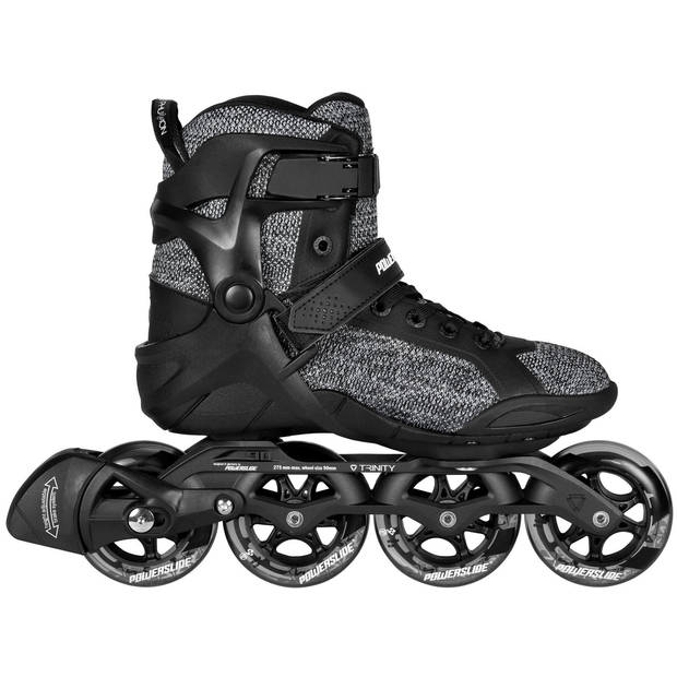 Powerslide inline skates Phuzion Radon Enzo 90 83A zwart maat 44