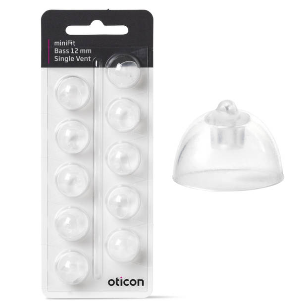 Oticon miniFit Domes - Single en Double Vent.