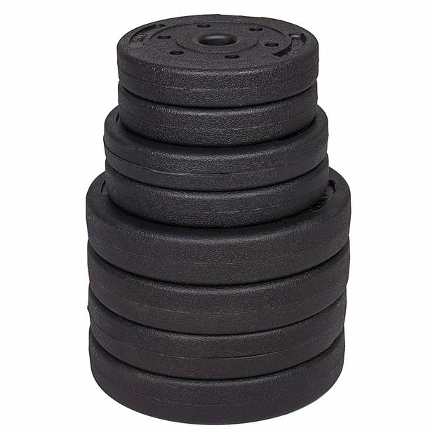 Springos Dumbbell Set - 20 KG - Zwart