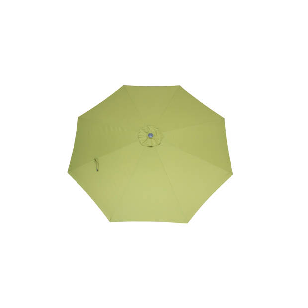 Kopu® Valencia Parasol Rond 300 cm met Beschermhoes - Olijfgroen