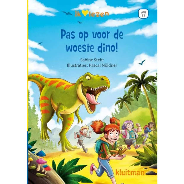 Kluitman Pas op voor de woeste dino!