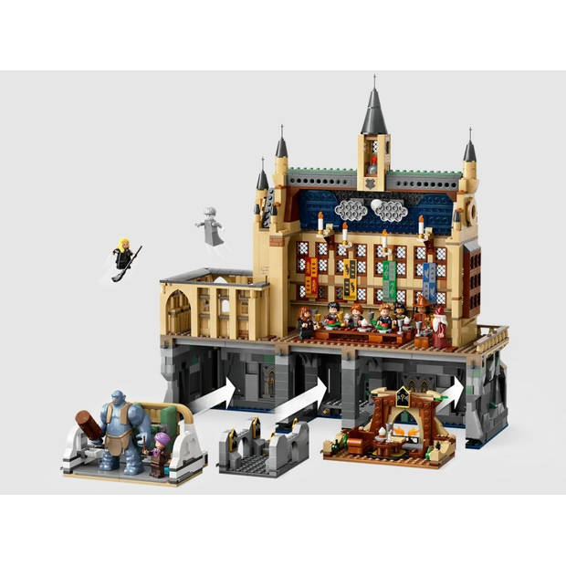 LEGO Harry Potter™ Kasteel Zweinstein™ de Grote Zaal 76435