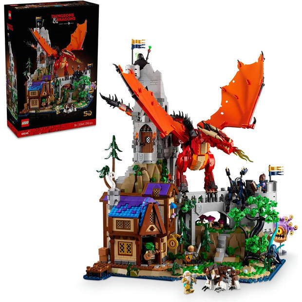 LEGO Ideas Dungeons & Dragons - het verhaal van de rode draak - 21348