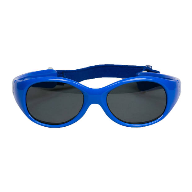 Melleson Eyewear Noah - Babyzonnebril - Maat S - Blauw - PBA Vrij - Verstelbare Band - Lichtgewicht