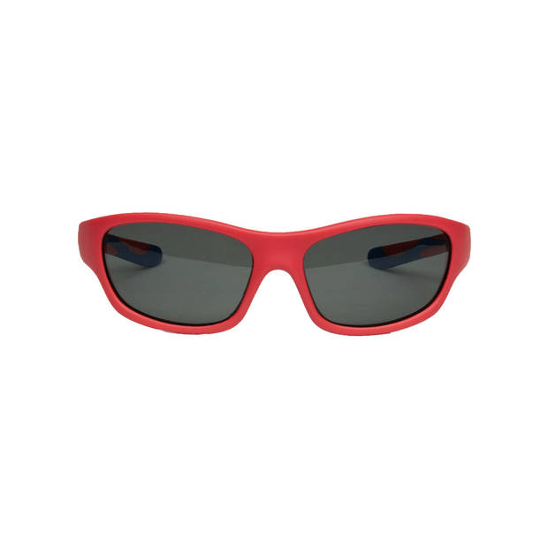 Melleson Eyewear Kris Kinderzonnebril M Rood Blauw - Flexibel - Lichtgewicht - UV-bescherming