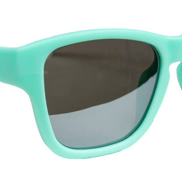 Melleson Eyewear Dani Kinderzonnebril - Maat L - Mintgroen - Flexibel - Lichtgewicht - UV400