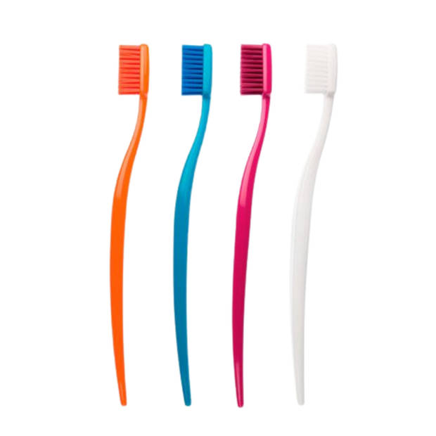 Biobrush Sonic - Tandenborstel Set van 4 - Verschillende Kleuren - Biologisch Afbreekbaar - Gezonde Mondhygiëne -