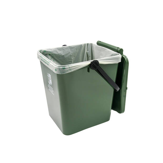 BioMat ECO100 - Composteerbare Vuilniszakken - 10 x 40/60 liter - Gecertificeerd Composteerbaar - Made in Germany -