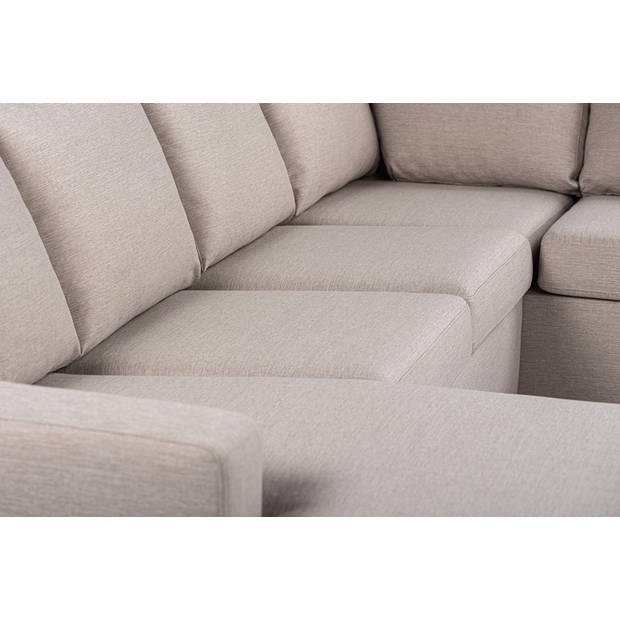 Giga Meubel - Chaise Longue Bank - Beige Stof - 3-Zits Rechts 285cm - Inari