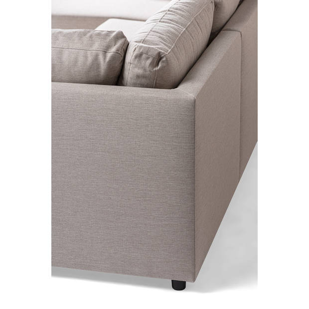 Giga Meubel - Chaise Longue Bank - Beige Stof - 3-Zits Rechts 285cm - Inari