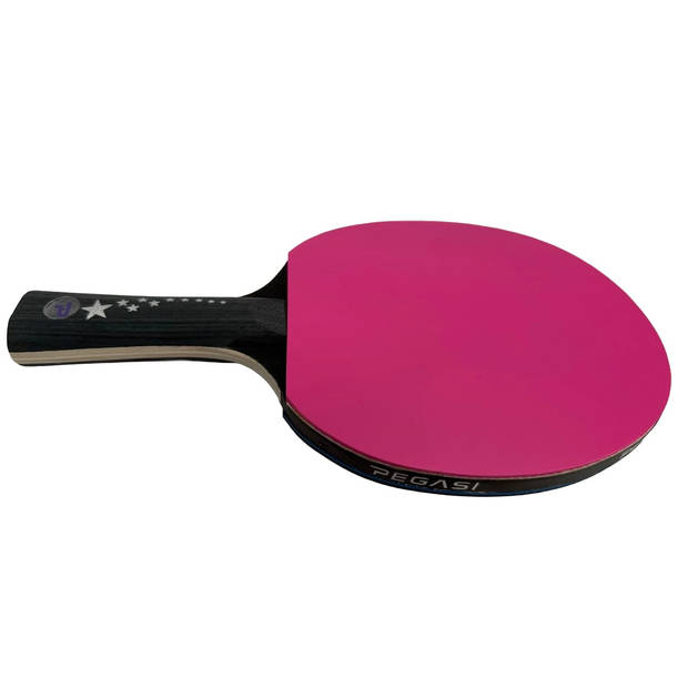 Pegasi tafeltennisbatje 4 ster Limited Pink