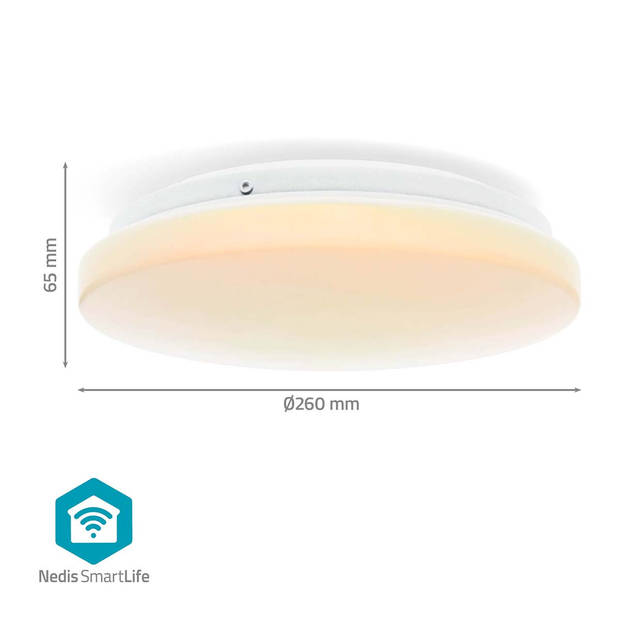 Nedis SmartLife Plafondlamp - WIFILAC35WT - Wit