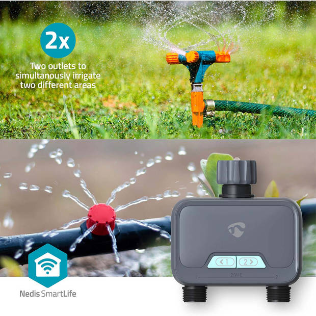 Nedis SmartLife Water Control - BTWV20GY - Grijs