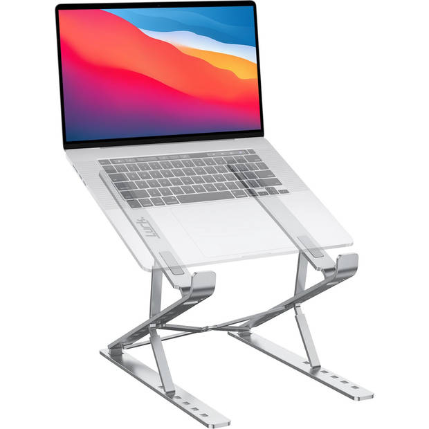 LURK® laptop standaard Opvouwbaar – Ergonomische Laptophouder – Notebook/boek/tablet – Aluminium – 11 t/m 17 inch