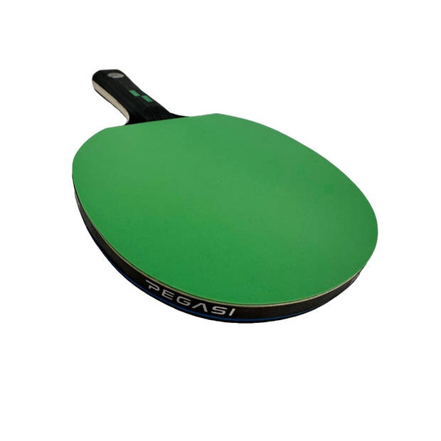 Pegasi tafeltennisbatje 4 ster Limited Green