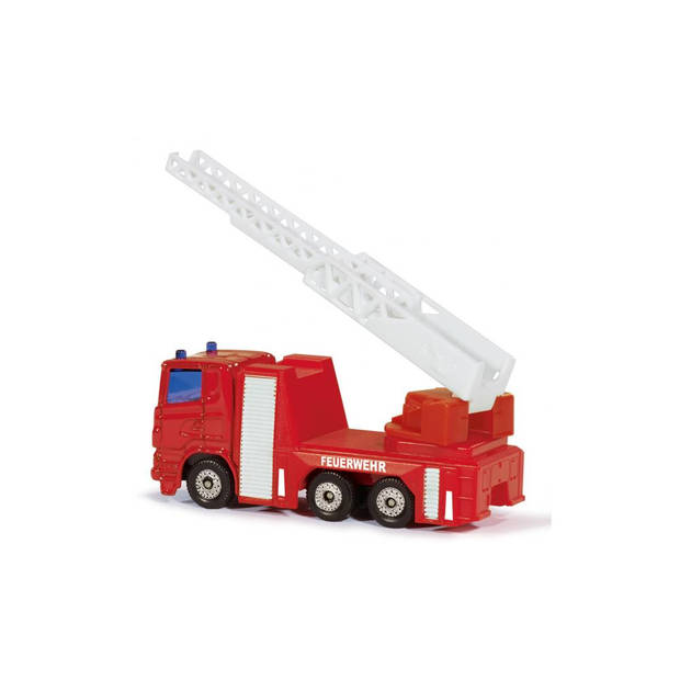 Siku 1015 Brandweer ladderwagen 7,5cm