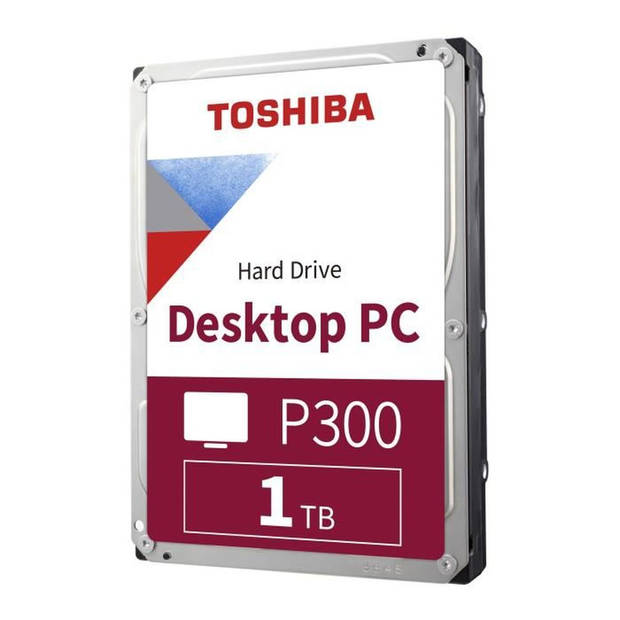 TOSHIBA - Interne harde schijf - P300 - 1 TB - 7.200 RPM - 3.5 (HDWD110EZSTA)