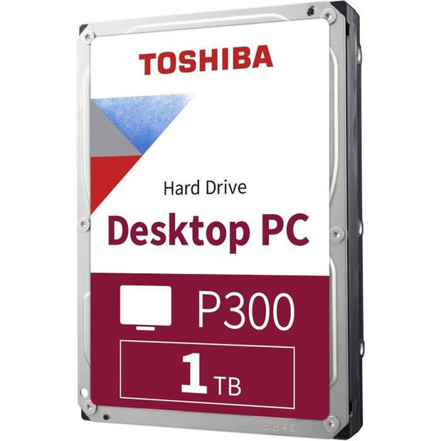 TOSHIBA - Interne harde schijf - P300 - 1 TB - 7.200 RPM - 3.5 (HDWD110EZSTA)