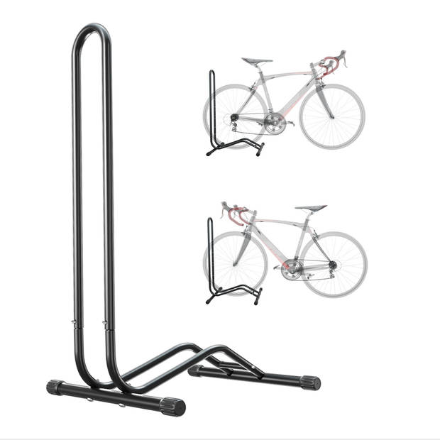 4toolz® Universeel Display Fietsenrek - fiets standaard - zwart