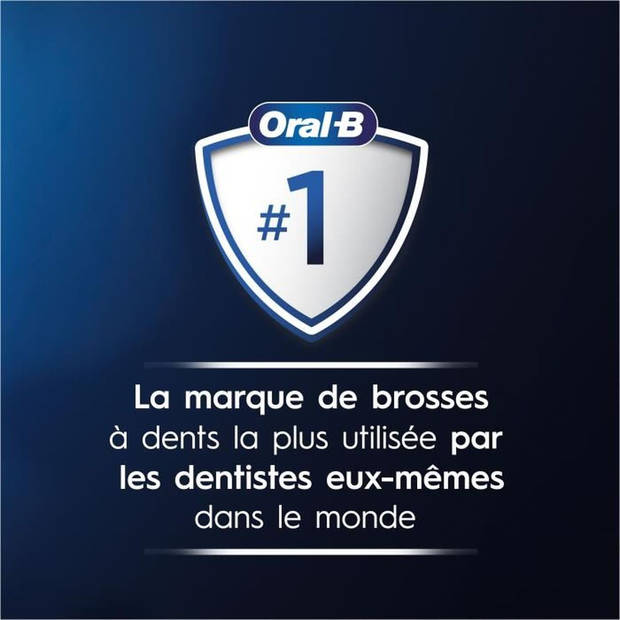 ORAL-B Vitality Pro elektrische tandenborstel - Blauw - 3 poetsstanden - Inclusief opzetborstel