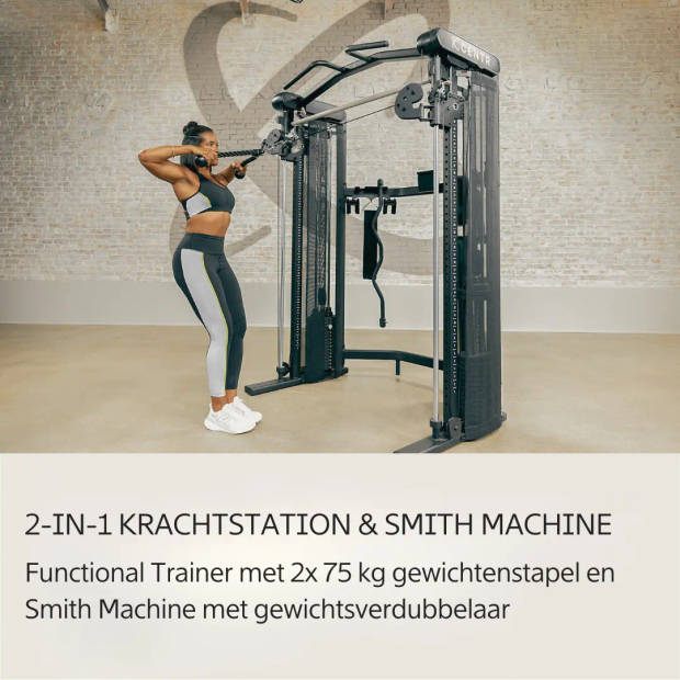 Centr 3 Home Gym Functional Trainer - met Smith Machine