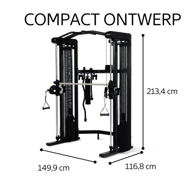 Centr 3 Home Gym Functional Trainer - met Smith Machine