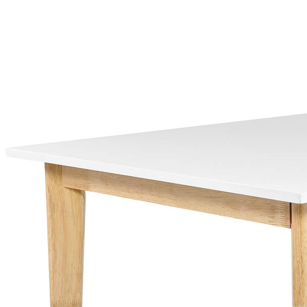 Beliani SOLA - Eettafel-Wit-MDF