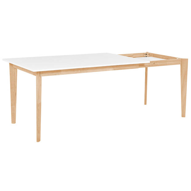 Beliani SOLA - Eettafel-Wit-MDF