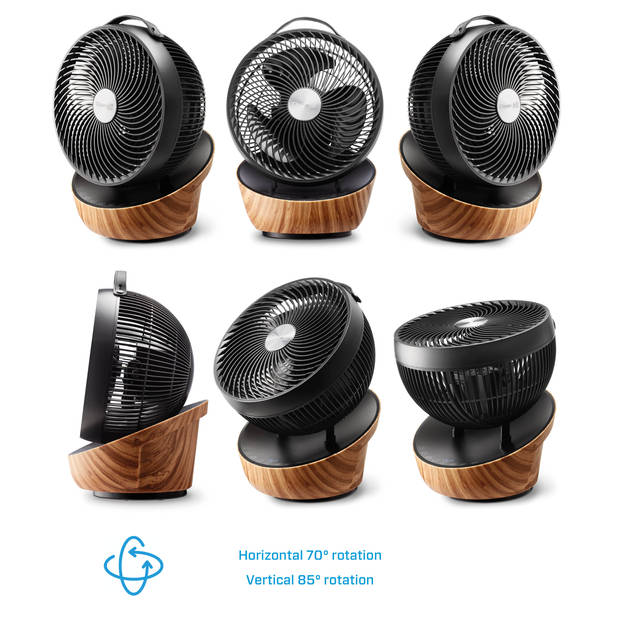 Clean Air Optima® Wood design circulator-ventilator CA-403 Smart