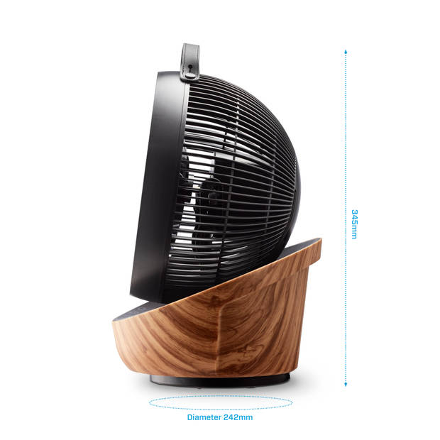 Clean Air Optima® Wood design circulator-ventilator CA-403 Smart