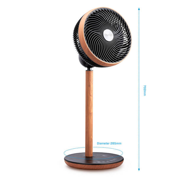 Clean Air Optima® Wood design circulator-ventilator CA-408 Smart