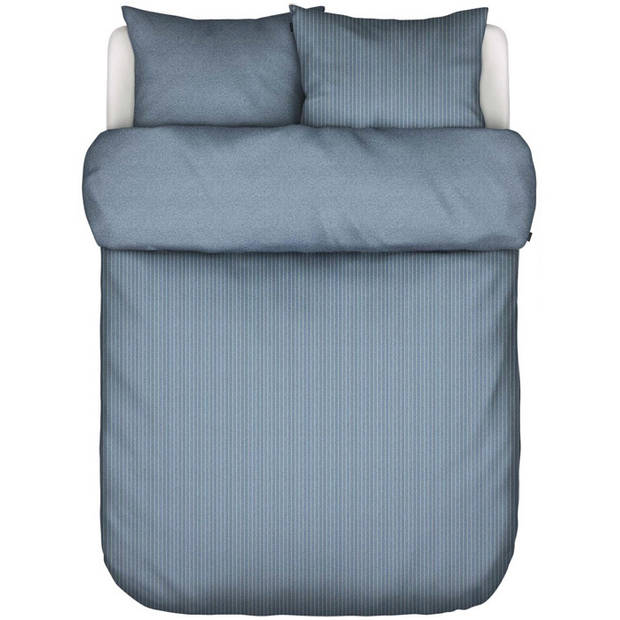 Marc O'Polo Dekbedovertrek Kurimo - Soft Blauw - Lits-jumeaux XL 260x200/220 cm