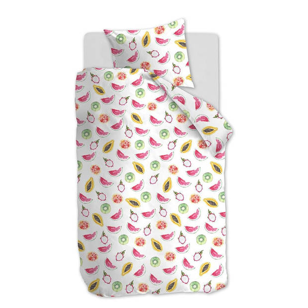 Beddinghouse Kids dekbedovertrek Tutti Frutti - Multi - 1-Persoons 140x200/220 cm