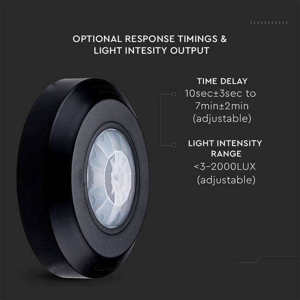 V-TAC VT-8091 Bewegingssensoren - Infraroodsensor - IP20 - Modelnr: - VT-8091