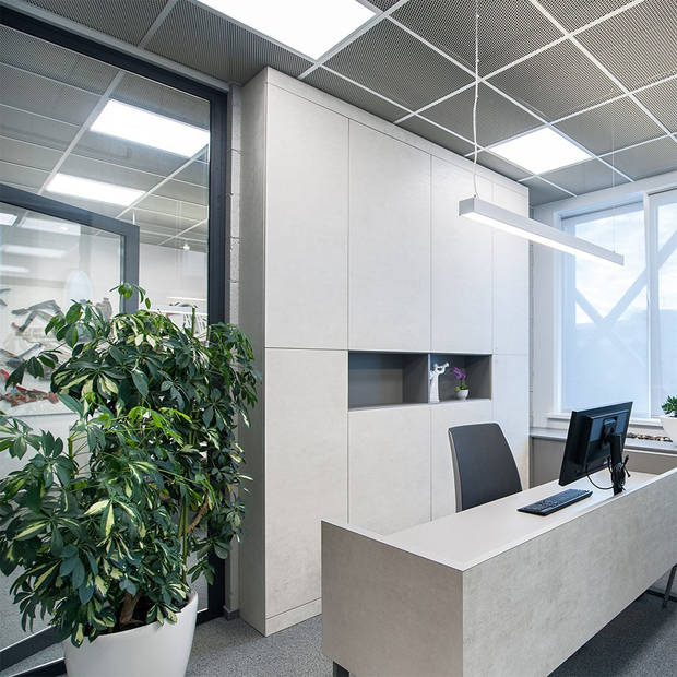 V-TAC VT-629 Witte LED Panelen - 60x60 - Samsung - IP20 - 29W - 3480 Lumen - 6400K - 5 Jaar 6 stuks/verpakking