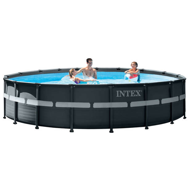 Intex Framezwembad Ultra XTR met zandfilterpomp 549x132 cm