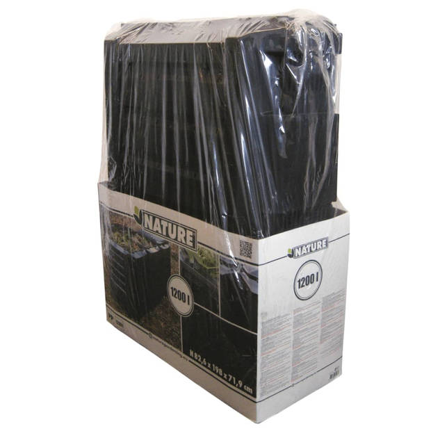 Nature Compostbak zwart 1200 L