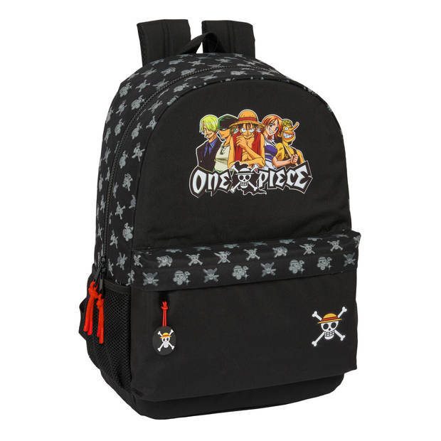 Schoolrugzak One Piece Zwart 30 x 46 x 14 cm