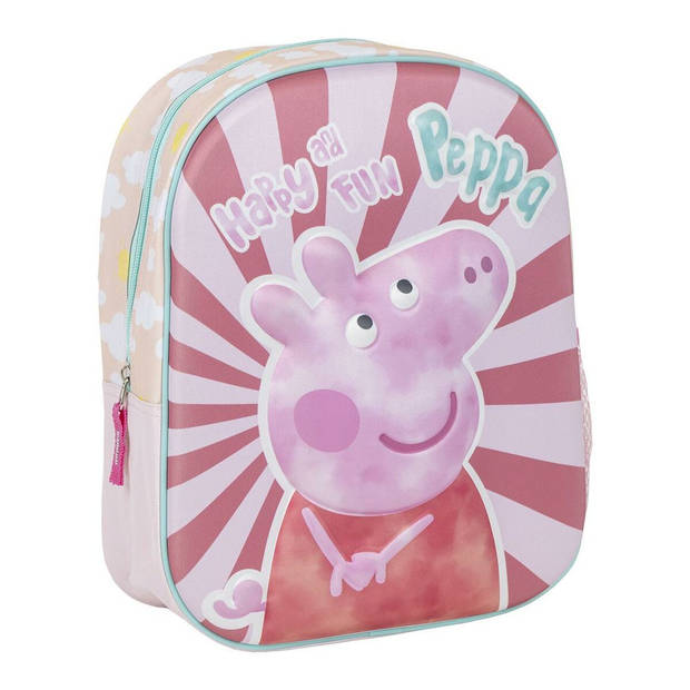 Schoolrugzak Peppa Pig Roze 25 x 31 x 10 cm