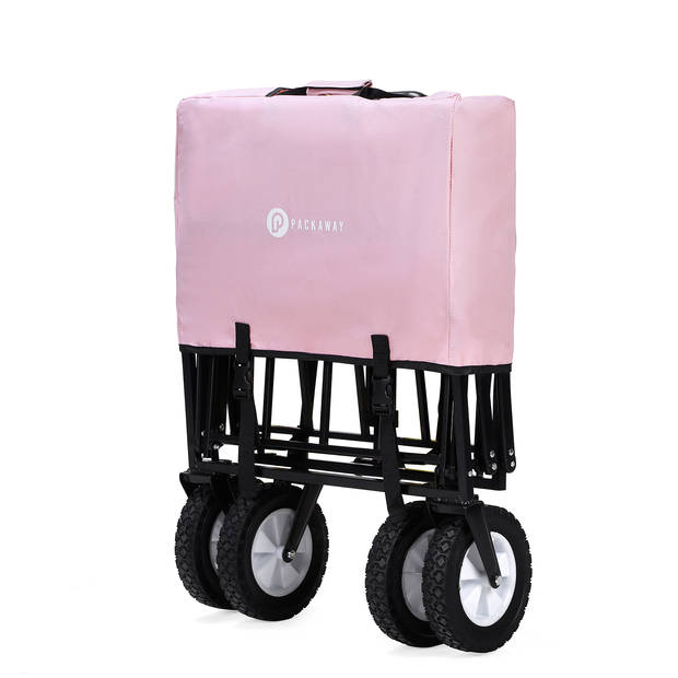 Packaway Opvouwbare Bolderkar van Wasbaar Polyester tot 70KG – 98 x 53 cm – ROSE