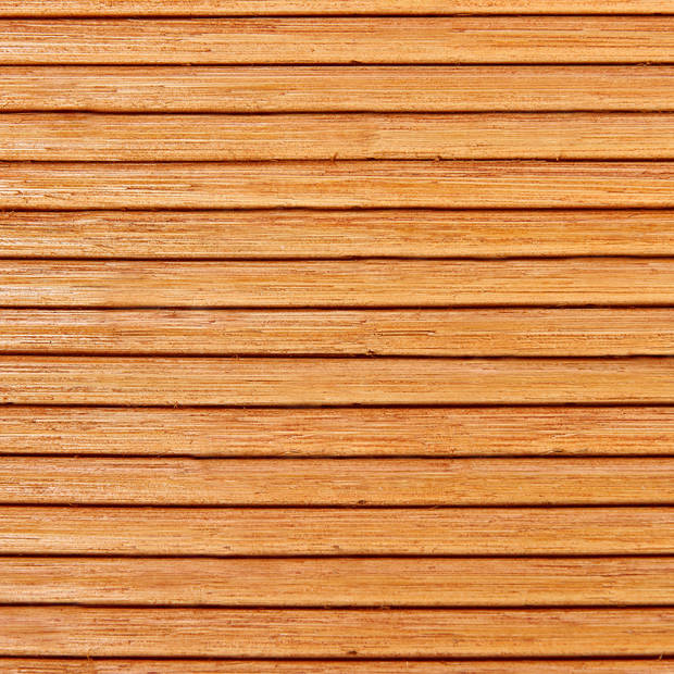 Beliani AIROLE - Tuinligstoel-Lichte houtkleur-Rotan