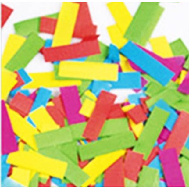 Confetti shooters - gekleurd confetti - papier - partypopper - 80 cm - Confetti