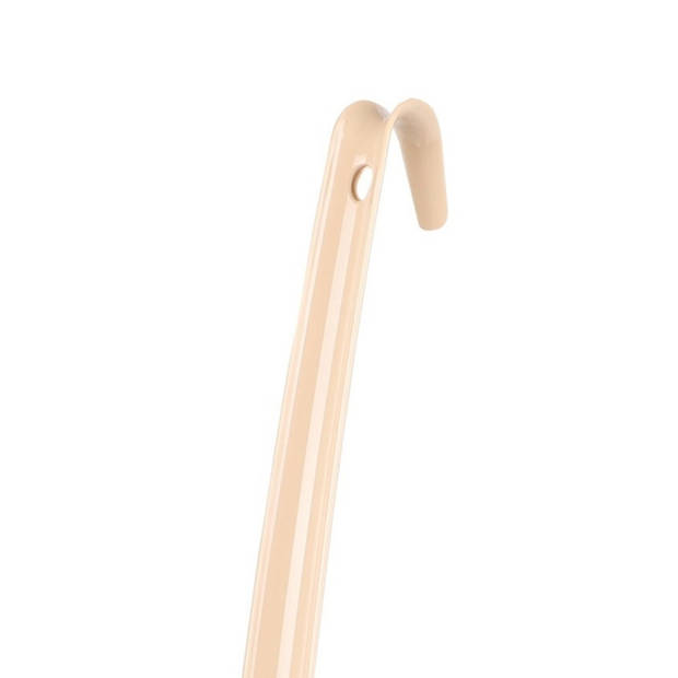 Urban Living Schoenlepel - lang - beige - kunststof - 60 cm - schoentrekker - Schoenlepels