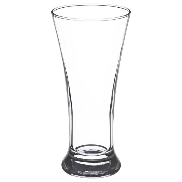 Secret de Gourmet drinkglazen/waterglazen - transparant glas - 6x stuks - 180 ml - Drinkglazen