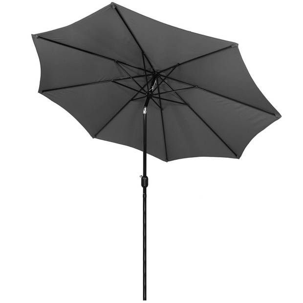 Parasol Parasols Kantelbaar Met Ventilatie Antraciet Ø300 cm